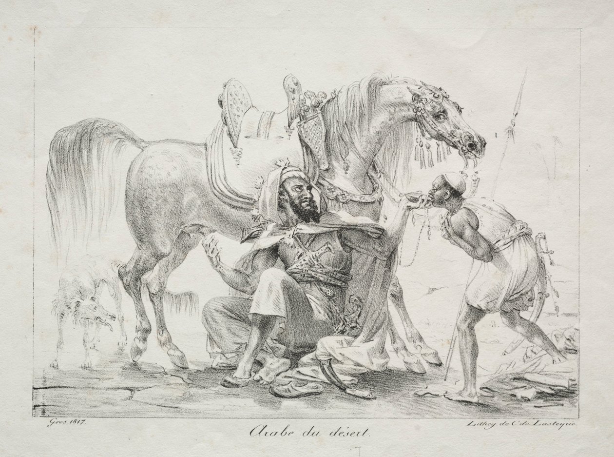 Arab of the Desert, 1817 by Antoine Jean Gros