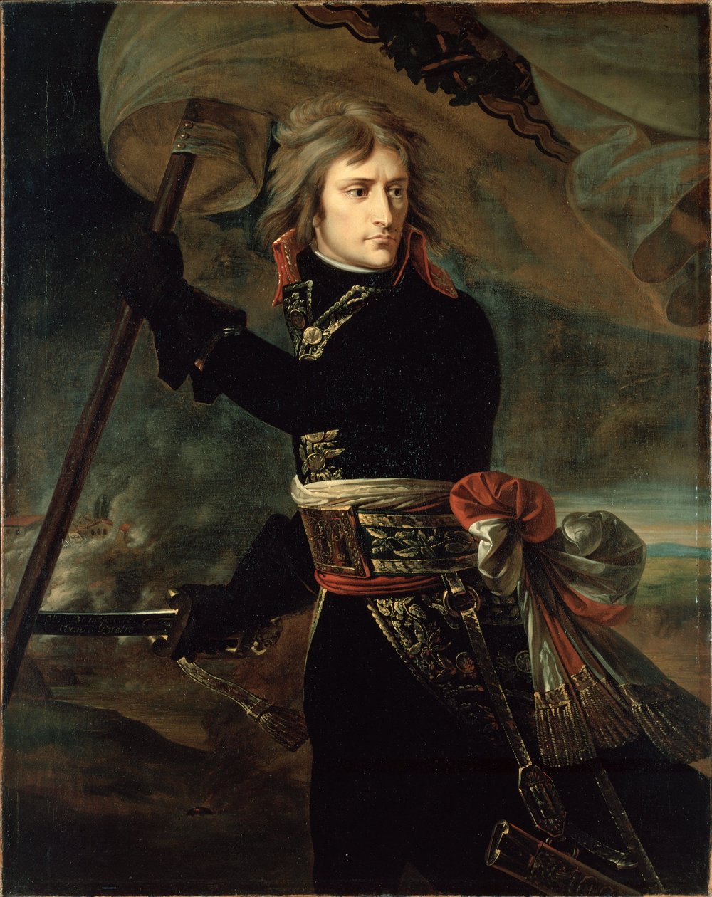 Napoleon Bonaparte on the Bridge at Arcole by Antoine Jean Gros