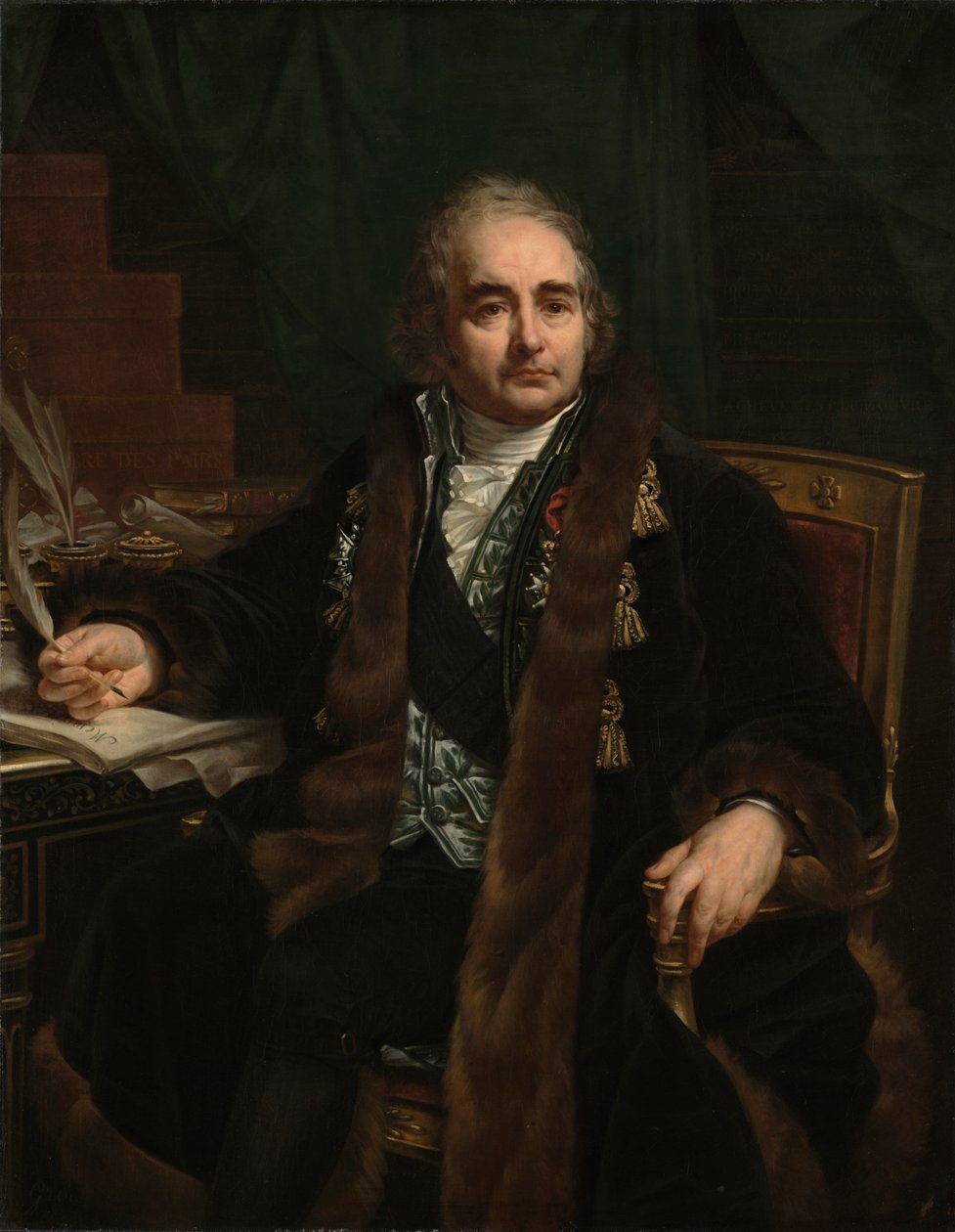 Portrait of Count Jean-Antoine Chaptal by Antoine-Jean Gros