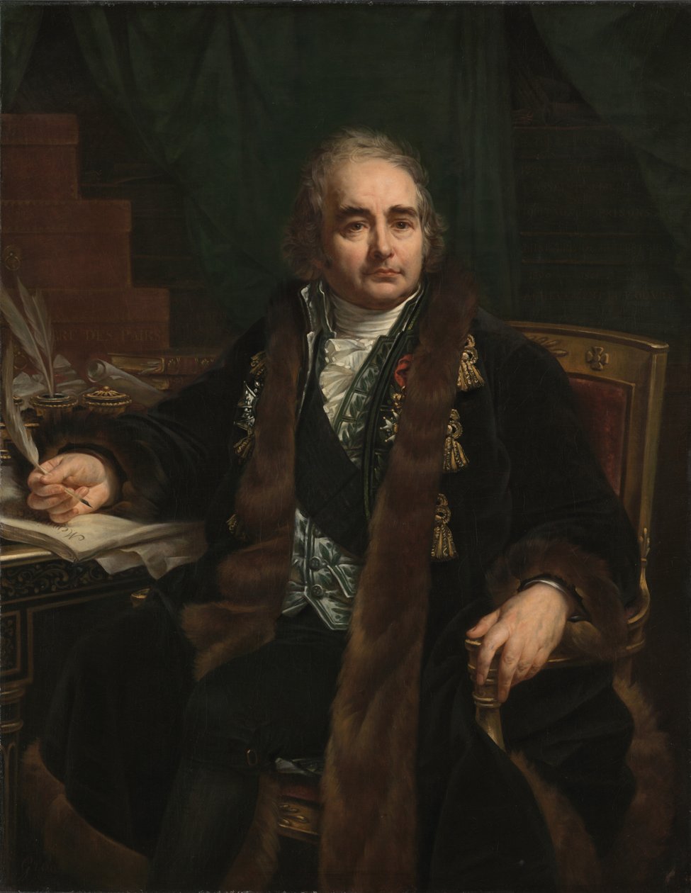 Portrait of Count Jean-Antoine Chaptal by Antoine-Jean Gros