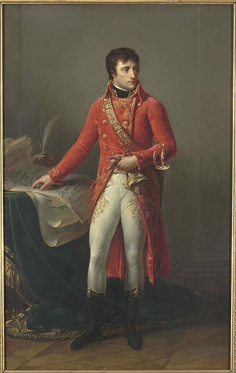 Napoleon Bonaparte as First Consul of France, 1803 by Antoine Jean Gros Baron