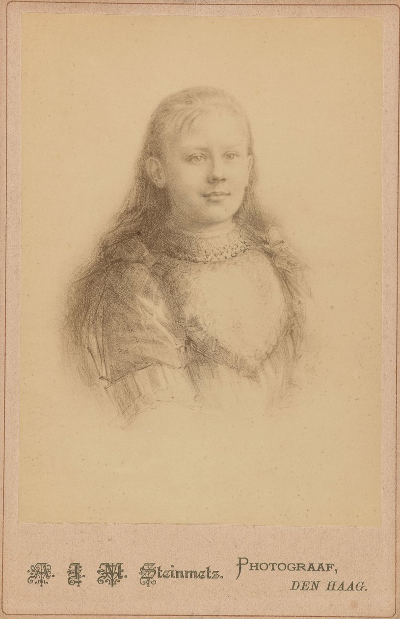 H.M. Queen Wilhelmina by Antoine Johan Marinus Steinmetz