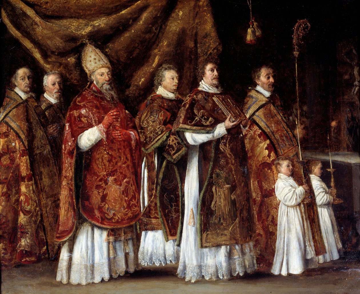 Pontifical Mass by Antoine Le Nain