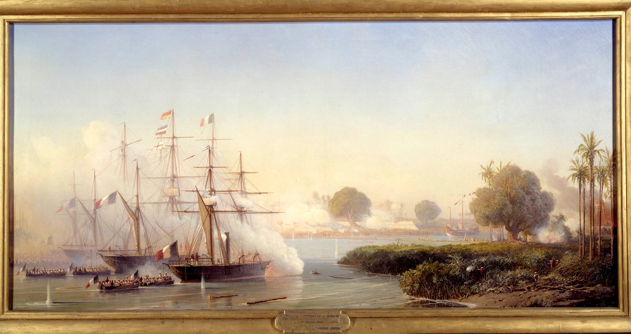 Episode of the expedition of Cochinchine: Capture of the citadel of Saigon by Antoine Leon Morel Fatio