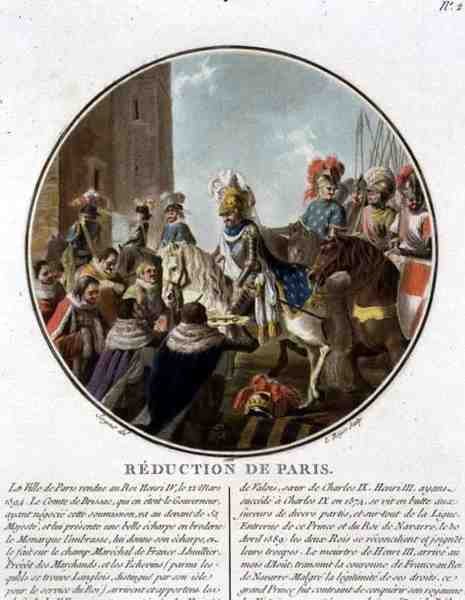 The Capture of Paris in 1594 by Antoine Louis Francois (after) Sergent Marceau