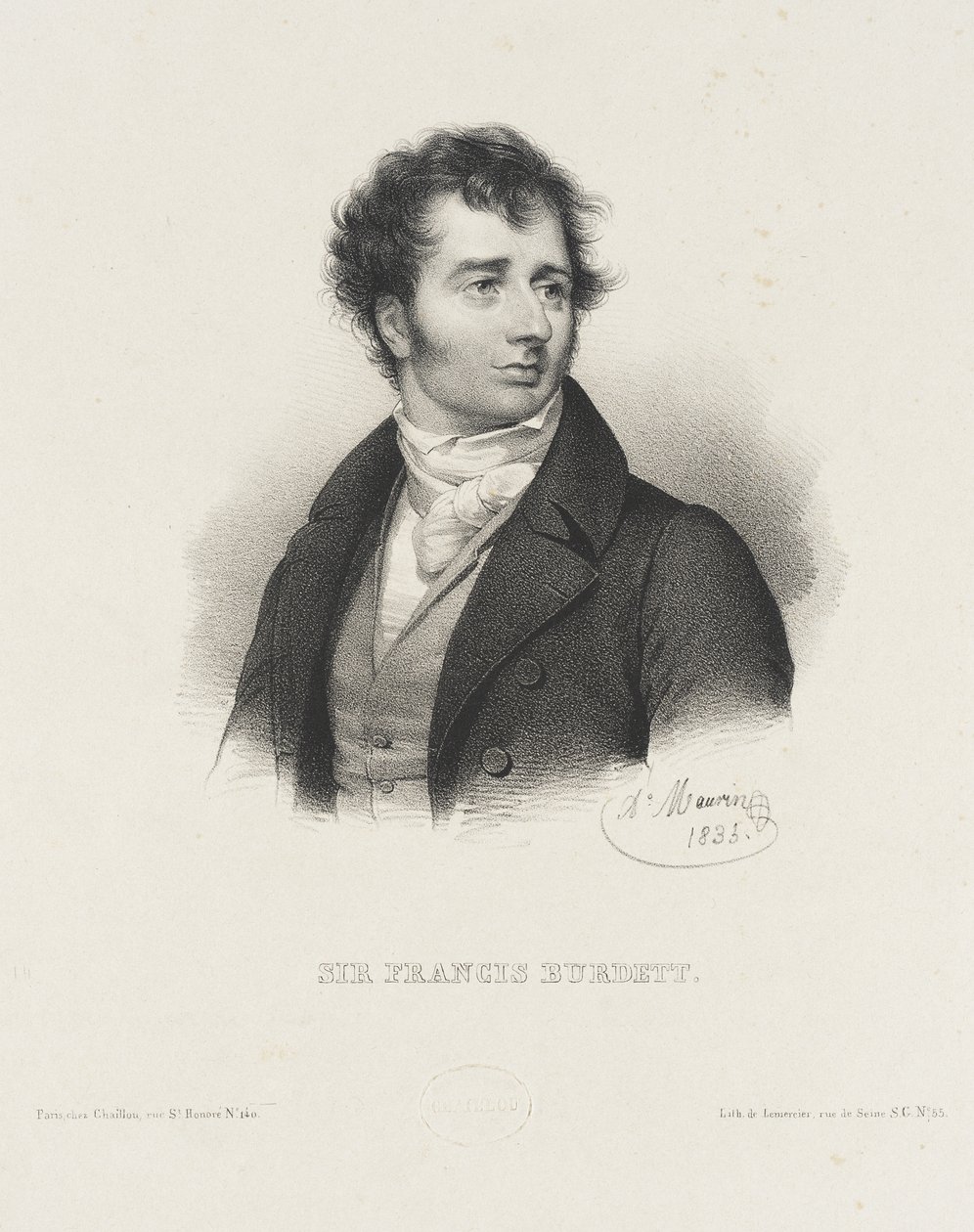 Sir Francis Burdett by Antoine Maurin
