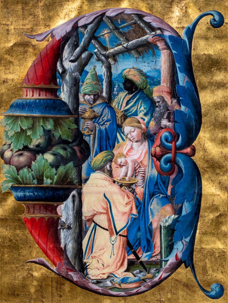The Adoration of the Magi by Antoine Olivier: Fine art print