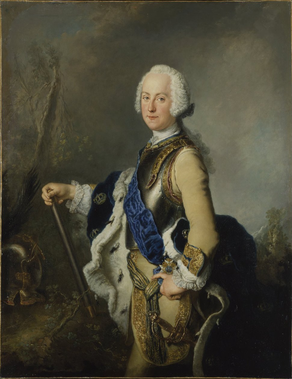 Adolf Frederick (1710-1771), Prince of Holstein-Gottorp, Prince-Bishop of Lübeck, King of Sweden, 1743 by Antoine Pesne