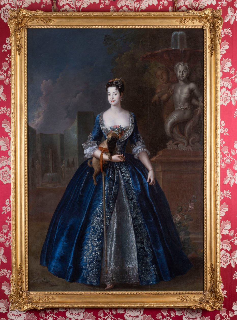 Anna Orzelska (1707-1769) by Antoine Pesne