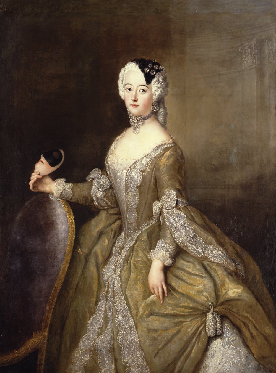 Louisa Ulrika, Princess of Prussia (1720-1782) by Antoine Pesne