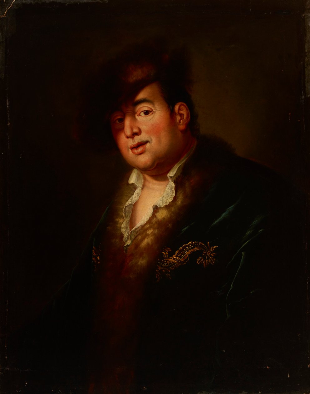 Portrait of Johann Melchior Dinglinger (1664-1731) by Antoine Pesne