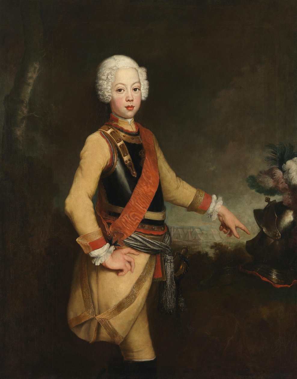 Prince Augustus William of Prussia by Antoine Pesne