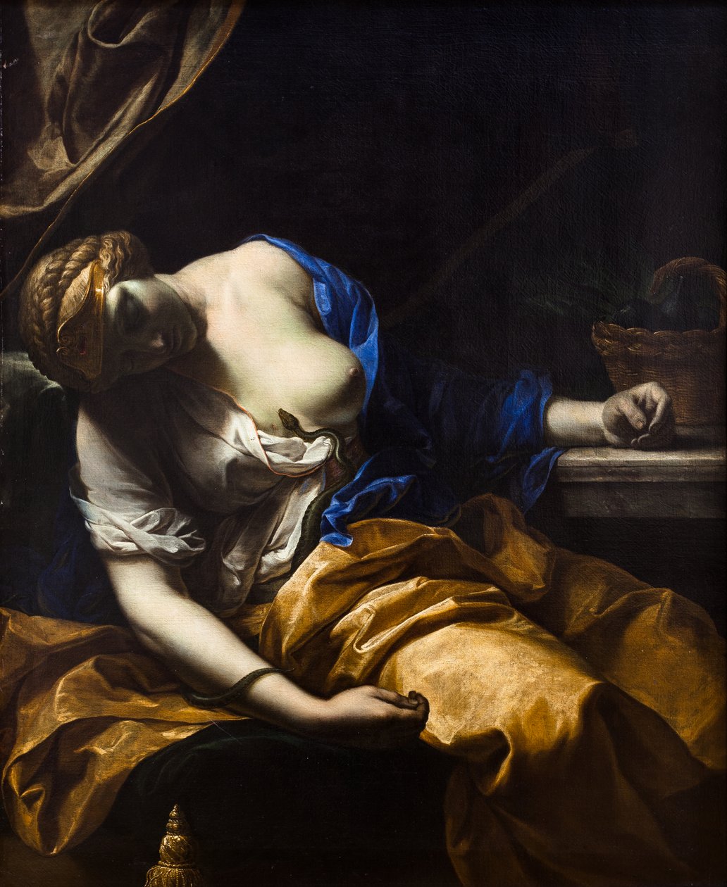 The Death of Cleopatra by Antoine Rivalz: Fine art print