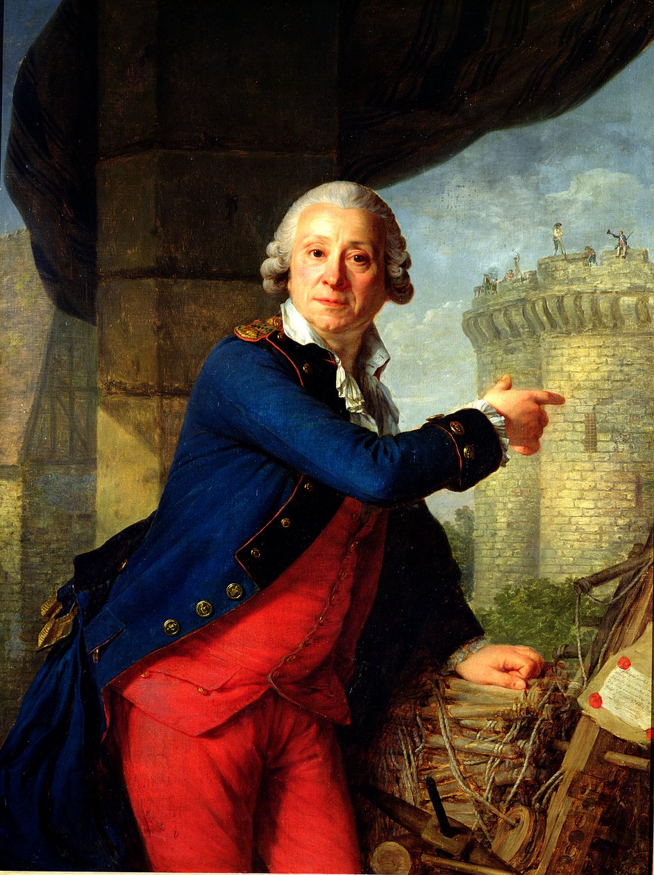Jean-Henri Chevalier de Latude by Antoine Vestier