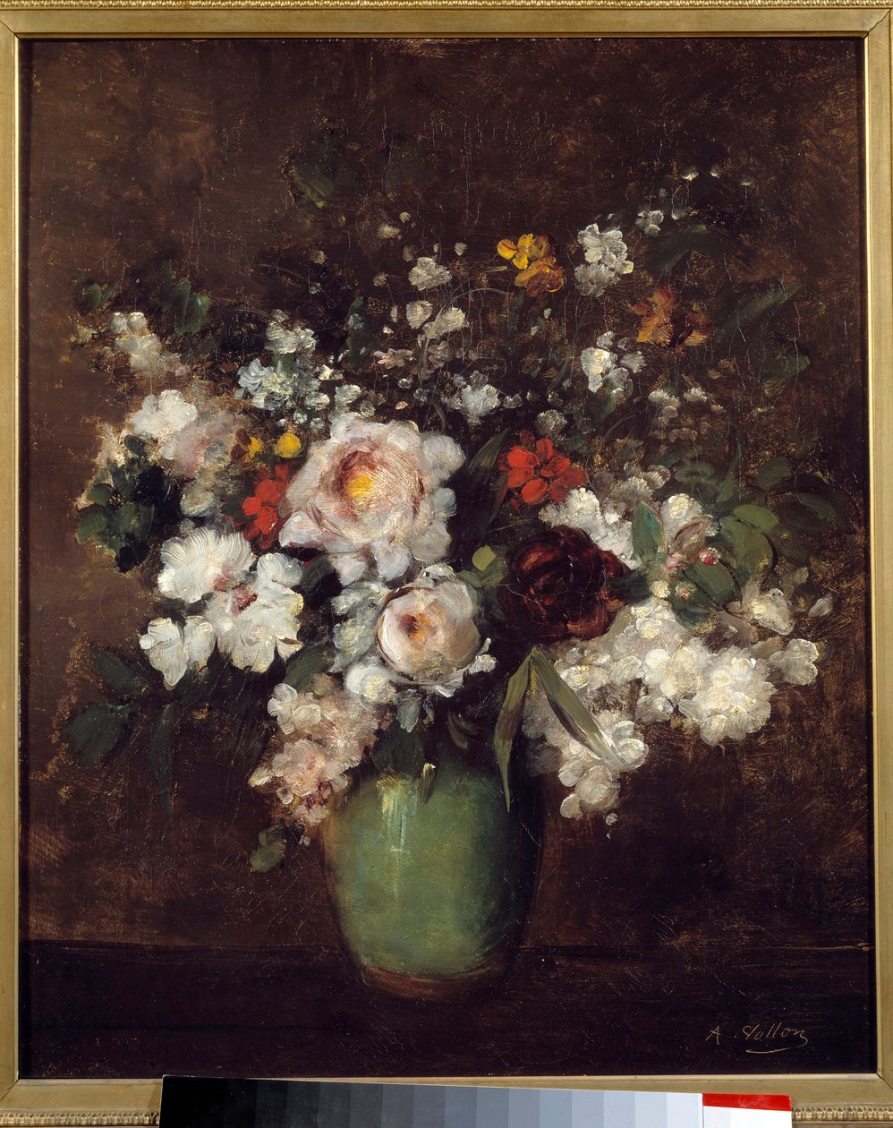Vase of Flowers by Antoine Vollon