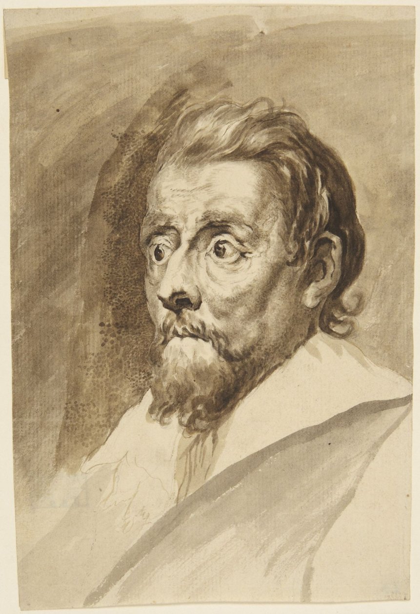 Old man with beard, facing left by Antoine de Marcenay de Ghuy