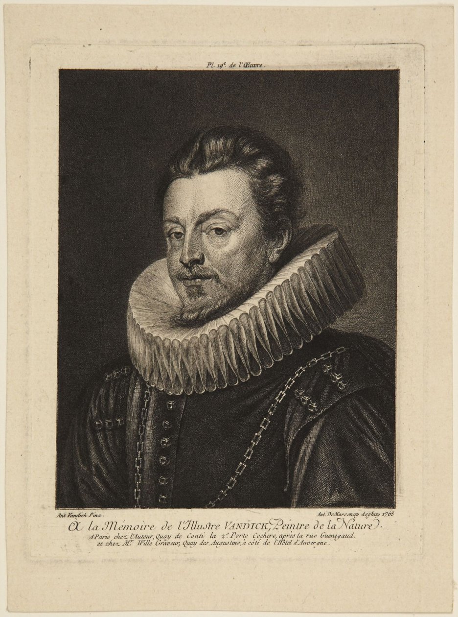 Van Dyke by Antoine de Marcenay de Ghuy
