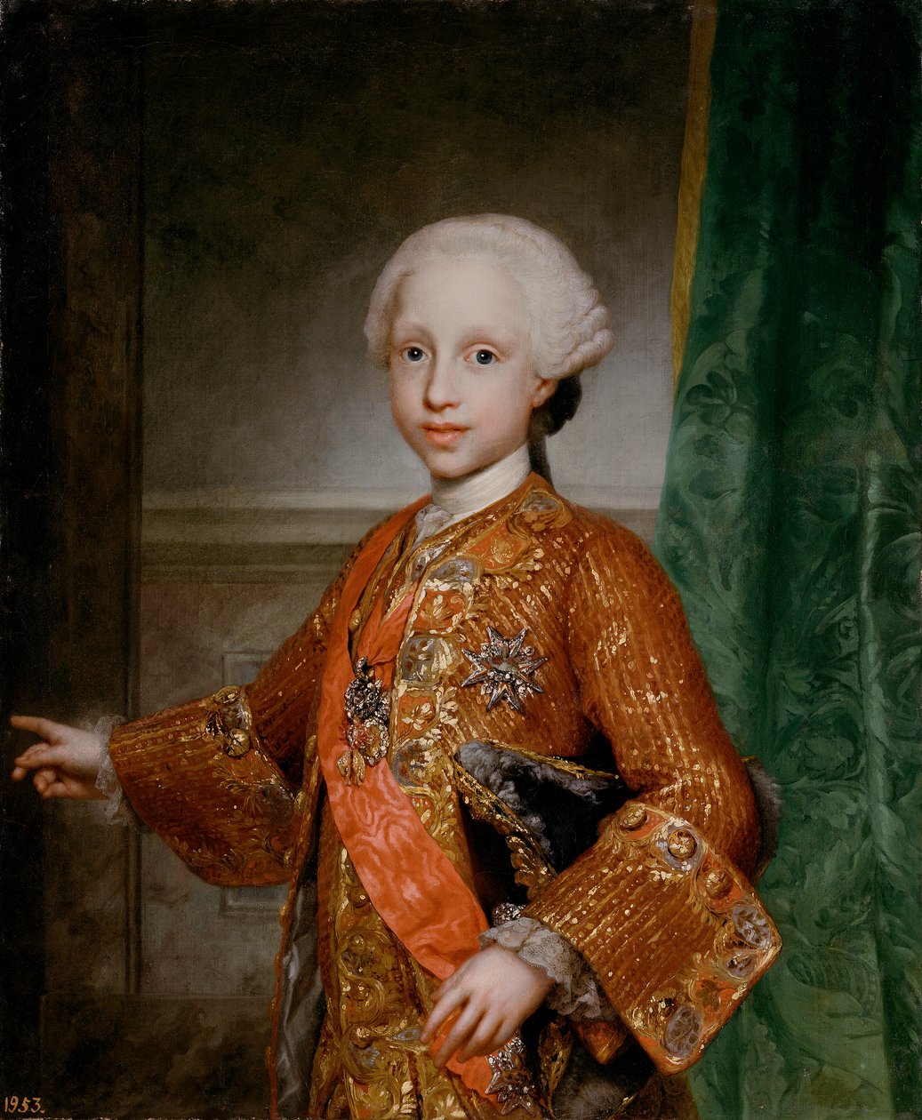 Infante Francisco Javier of Spain (1757-1771) by Anton Raphael Mengs