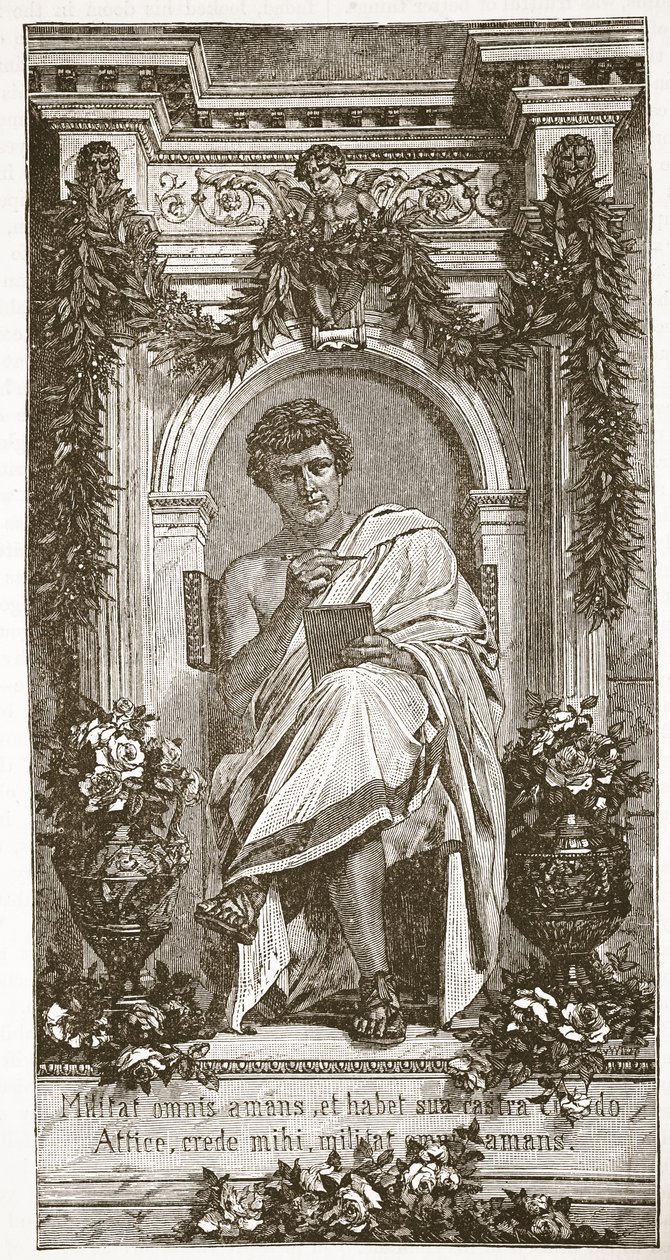 Ovid by Anton Alexander von Werner