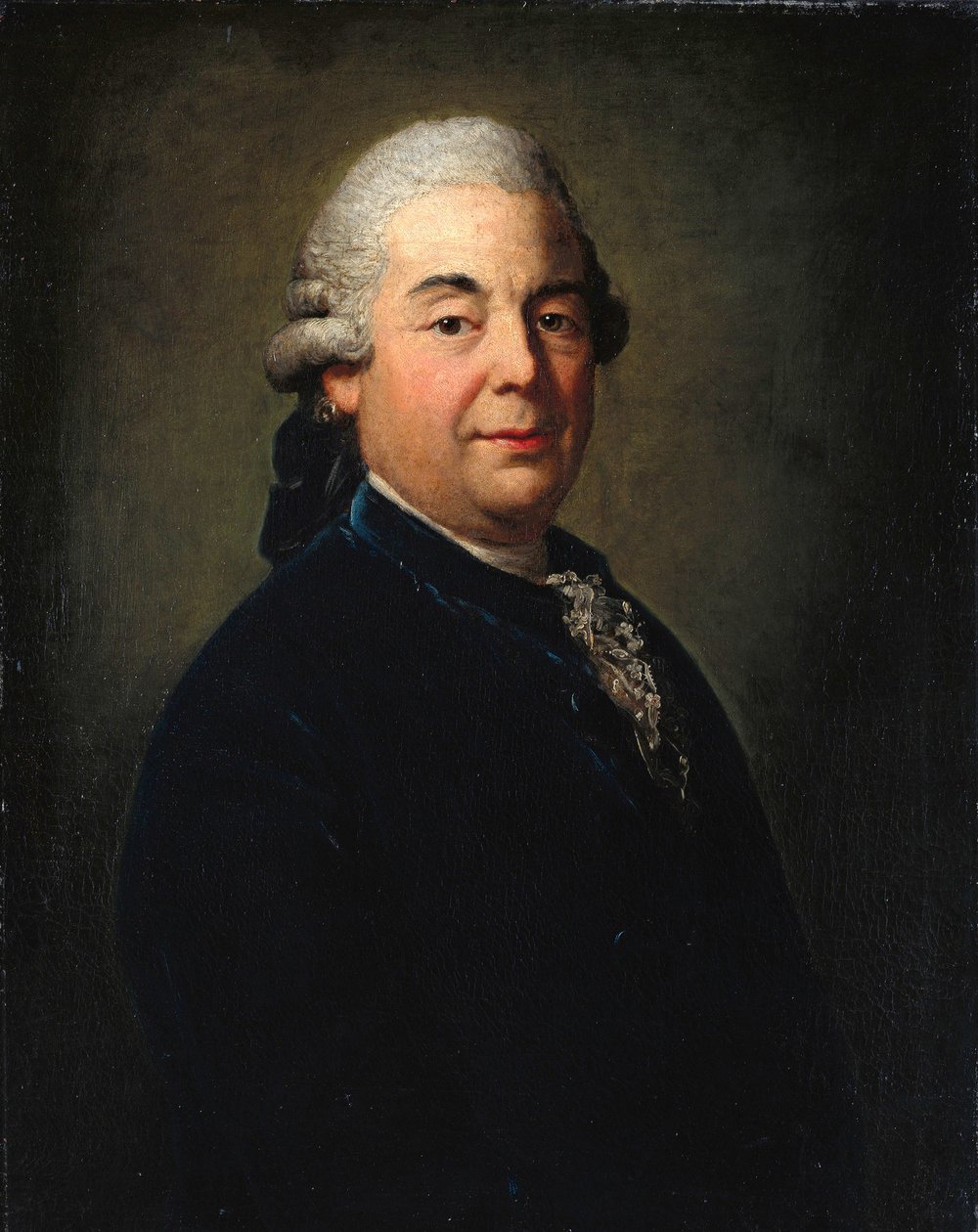 Portrait of the Mayor of Bautzen Gottlob August Hering by Anton Graff