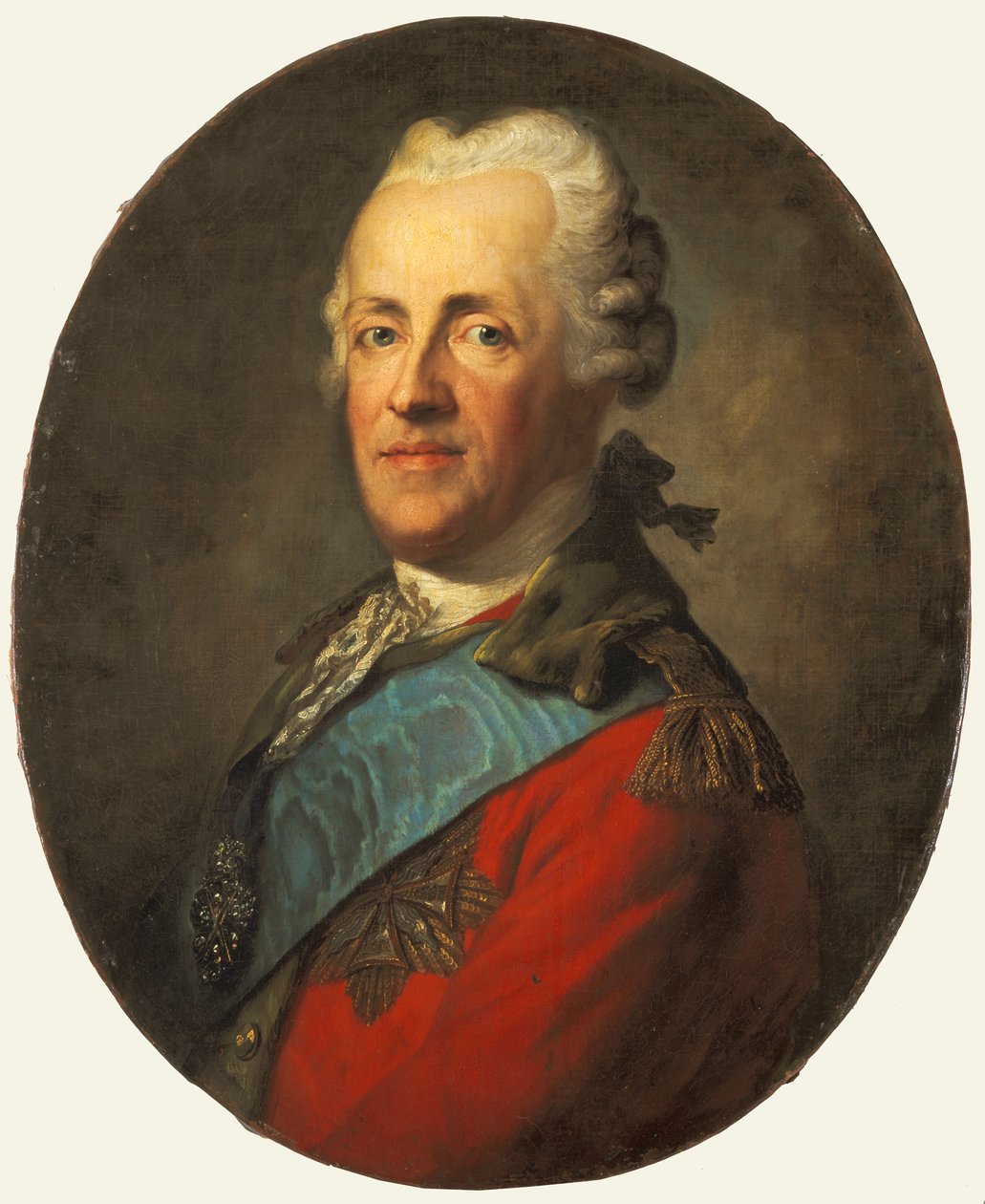 Portrait of Prince Karl of Saxony by Anton Graff