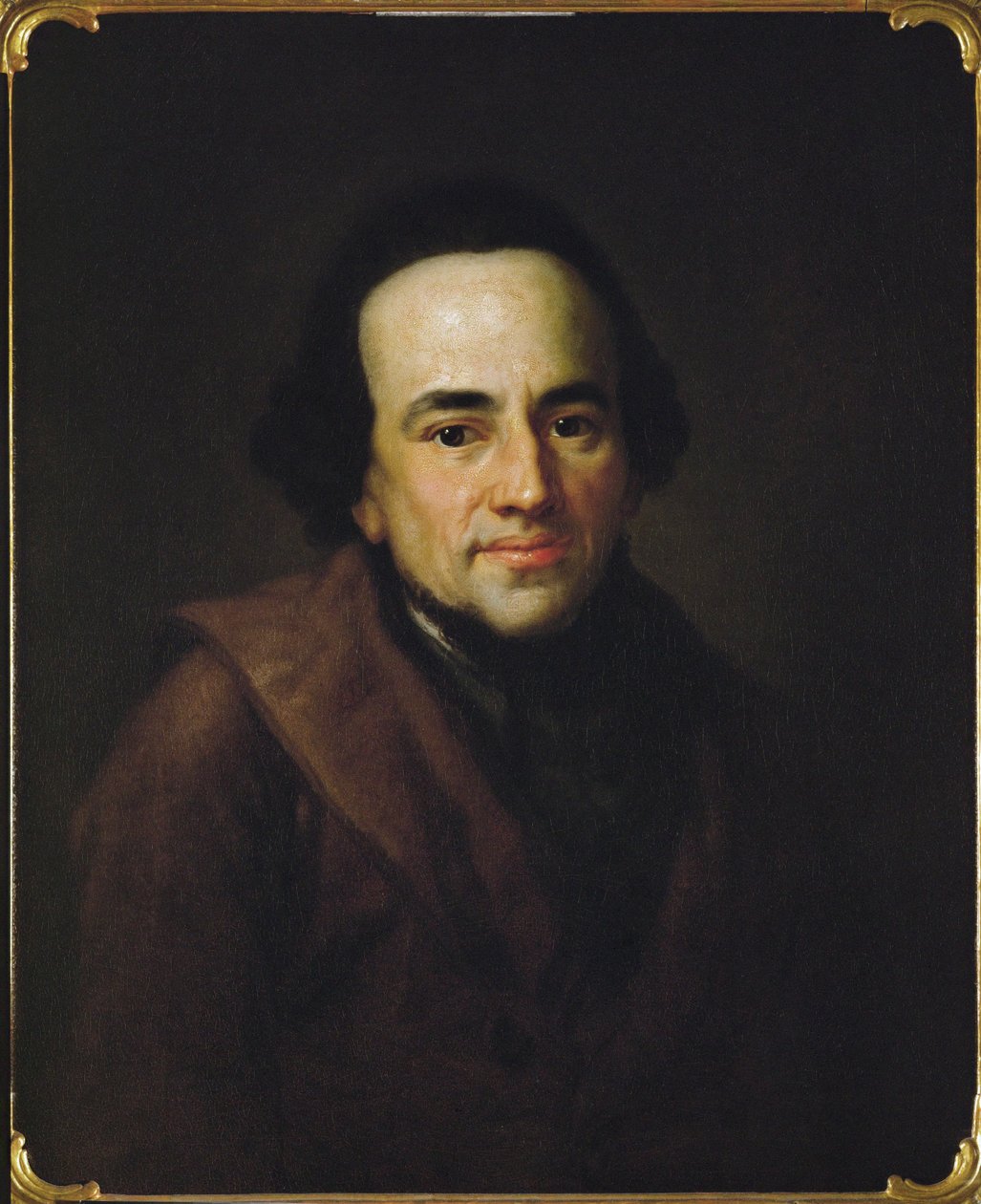 Moses Mendelssohn, German Philosopher by Anton Graff