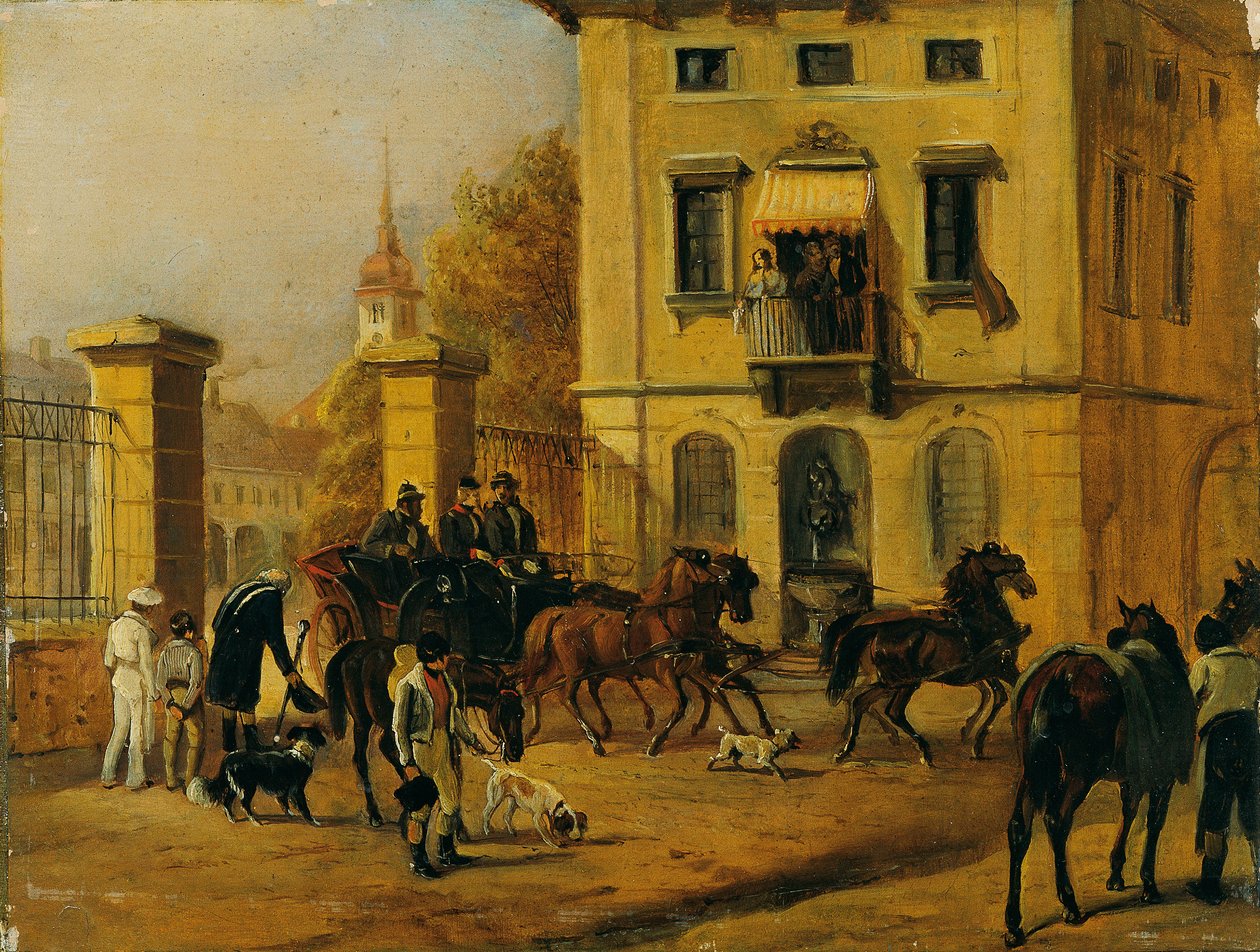 Departure by Anton Hermann Kowalsky