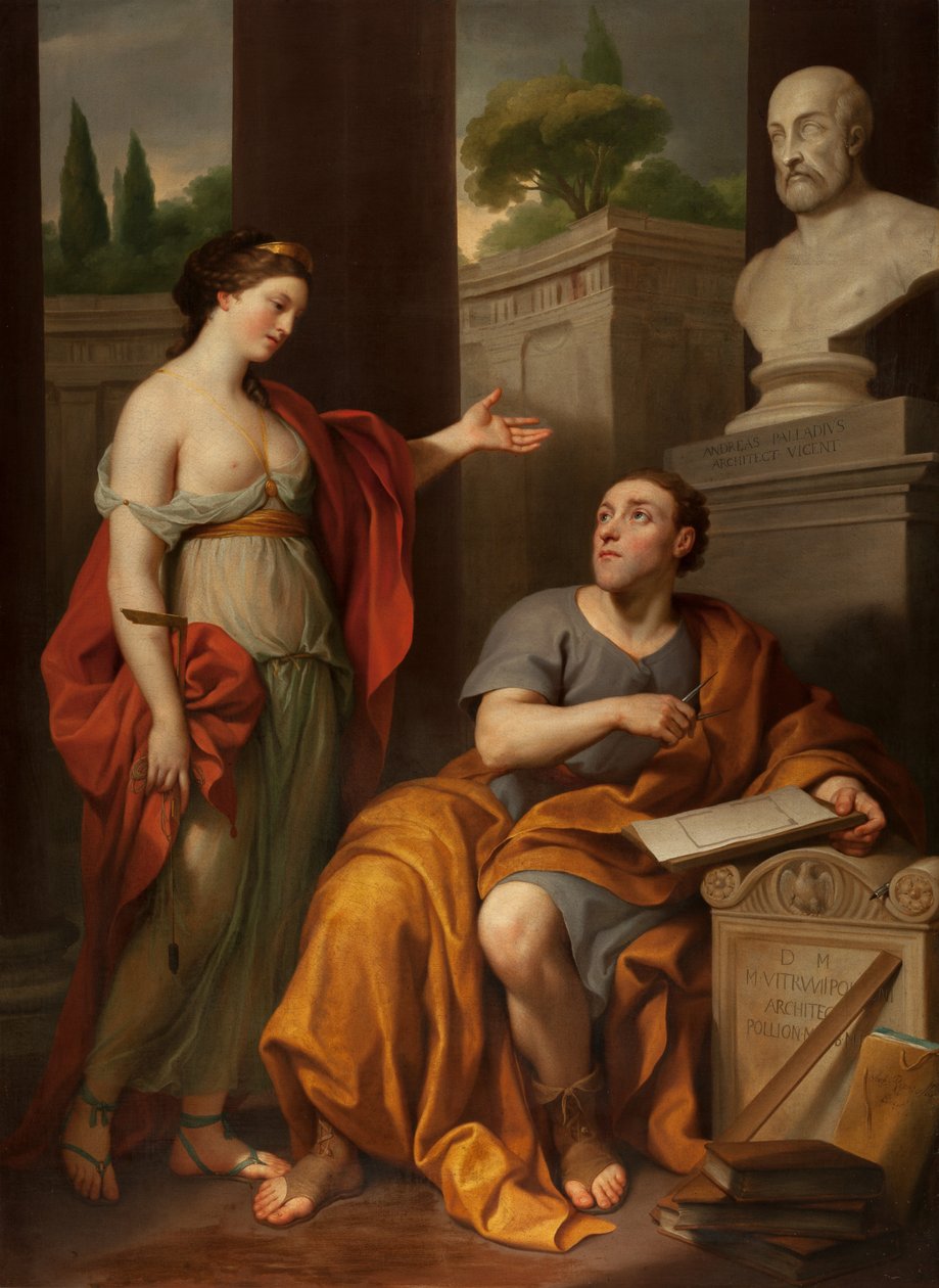 Architect and His Muse. Portrait of James Caulfield, Lord Charlemont by Anton Raphael Mengs