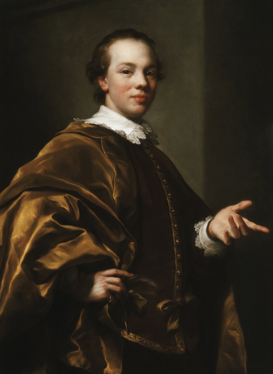 Portrait of John Viscount Garlies, Later 7th Earl of Galloway, as Master of Garlies by Anton Raphael Mengs