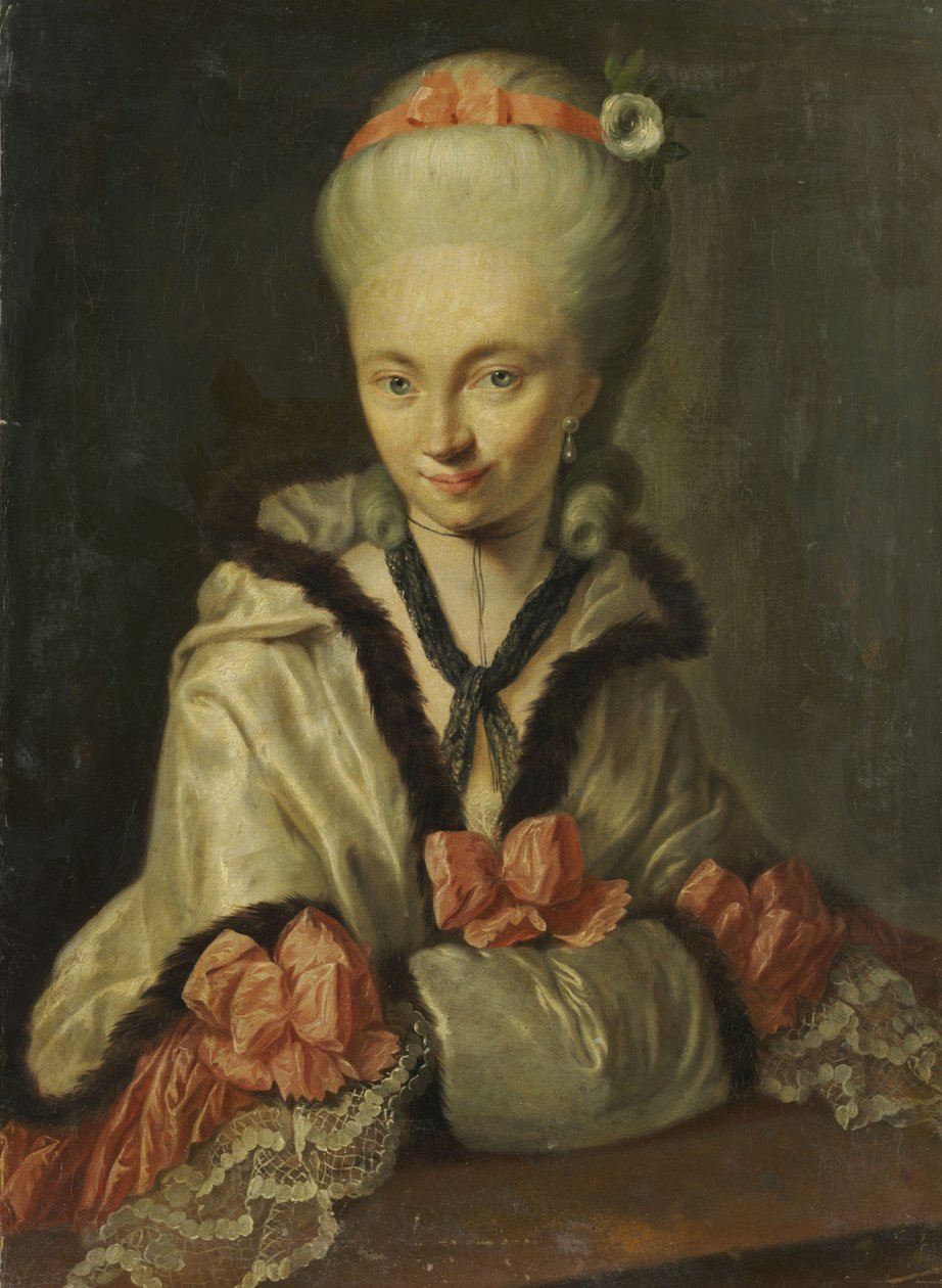 Auguste Friederike, Countess of Ysenburg-Büdingen by Anton Wilhelm Tischbein