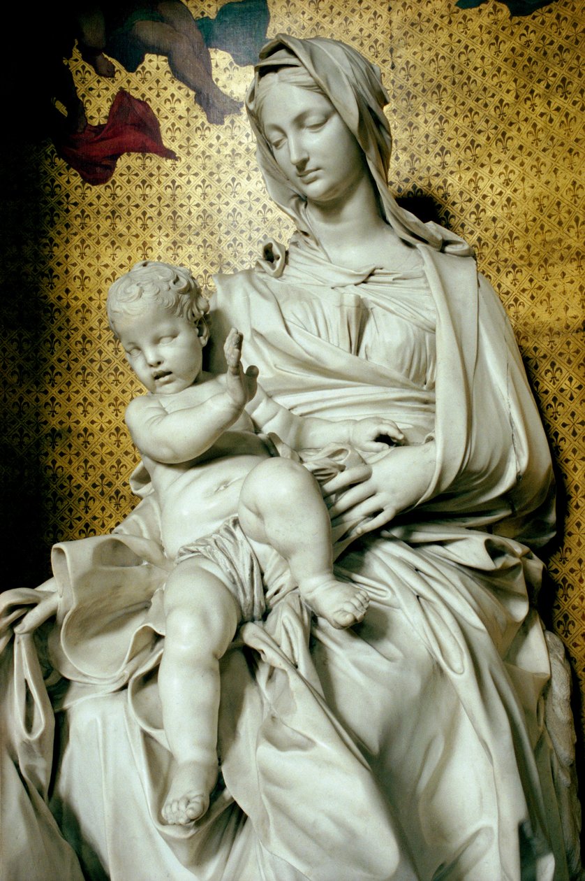 Virgin and Child by Antonio Raggi: Premium art reproduction