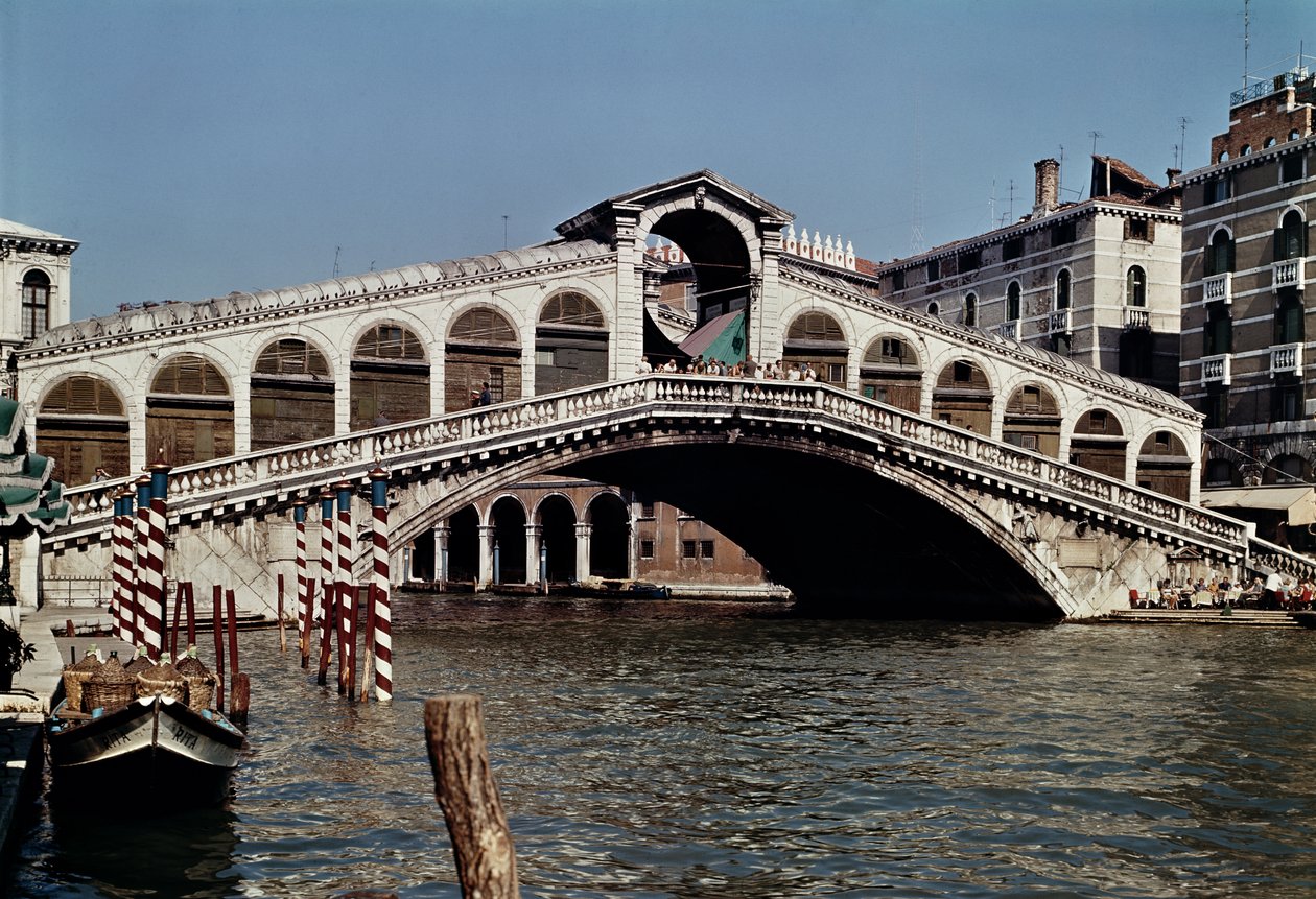 Rialto Bridge, begun 1588 by Antonio da Ponte