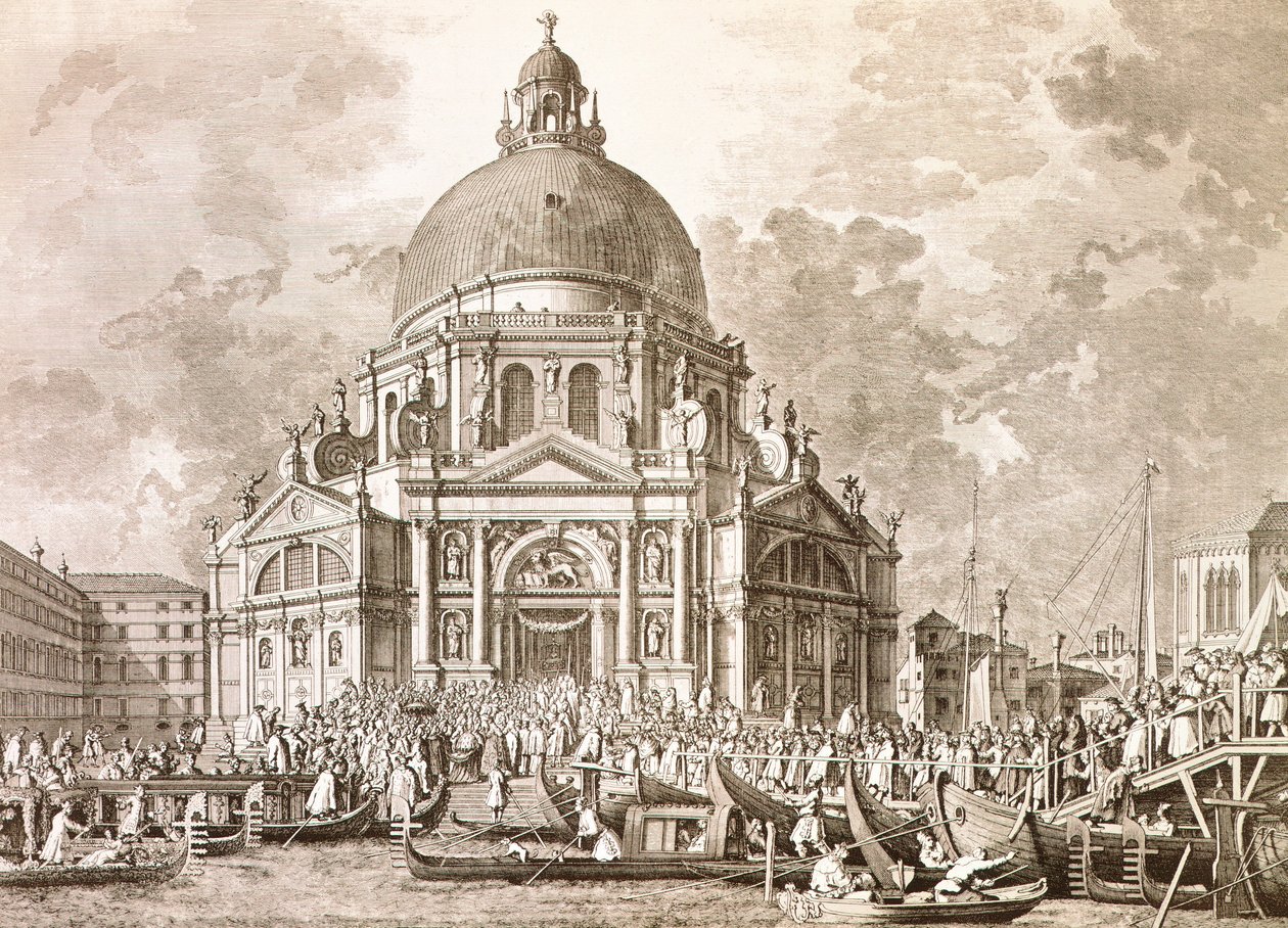 Ducal Festivities, Doge and Signoria of Venice at Annual Feast of Our Lady of Health by Antonio (after) Canaletto