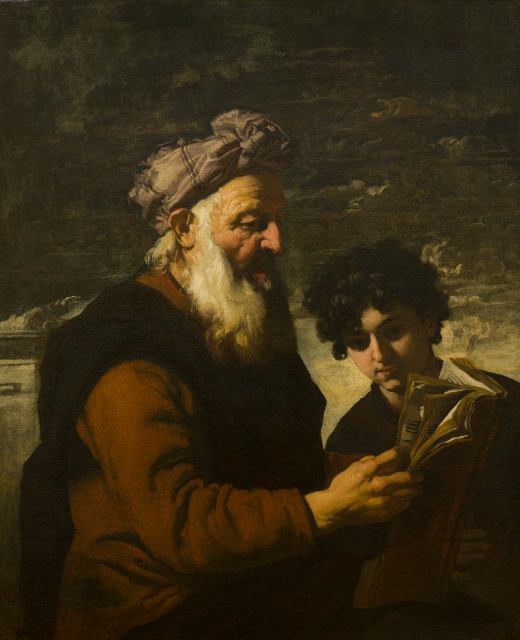Seneca Instructing Nero by Antonio (attr. to) Zanchi