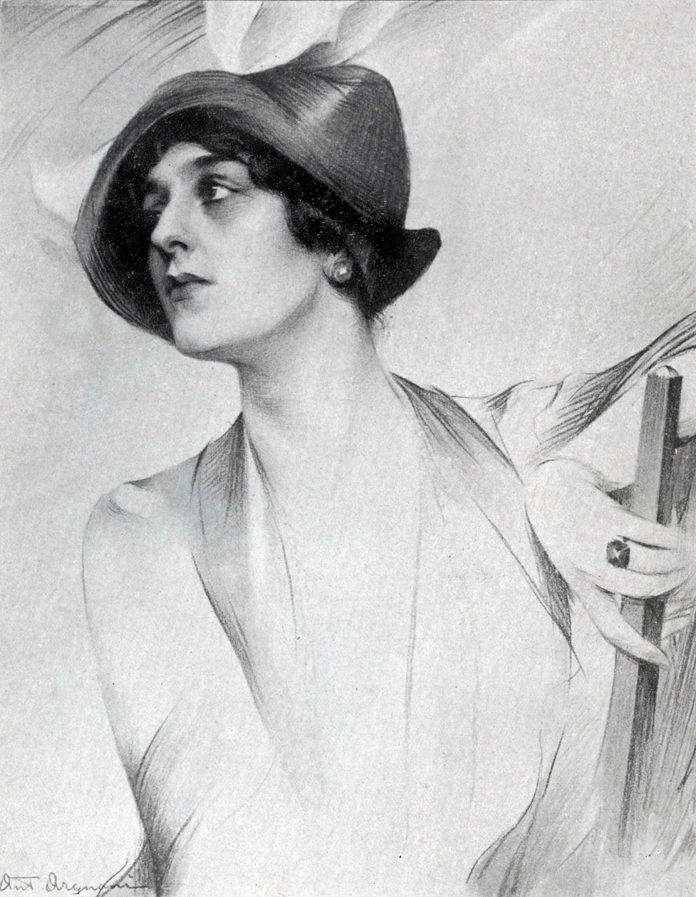 Lina Cavalieri by Antonio Argnani