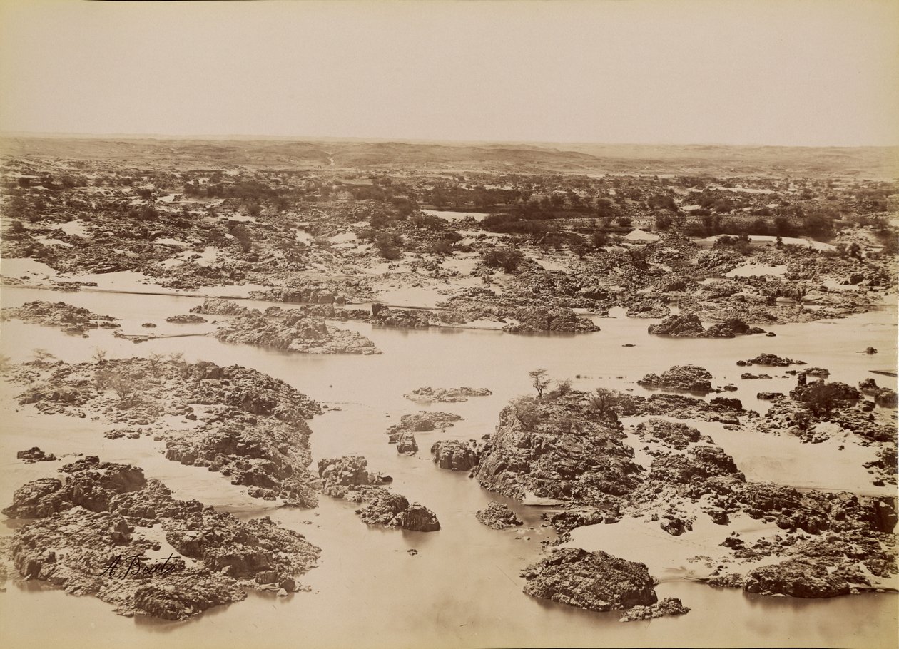 View of the First Cataract by Antonio Beato
