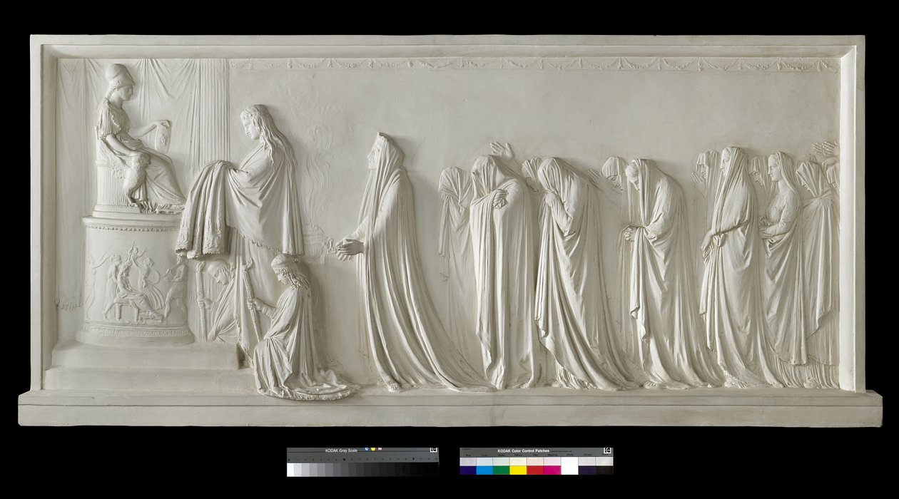 Hecuba Offering the Peplum to Pallas Athena by Antonio Canova