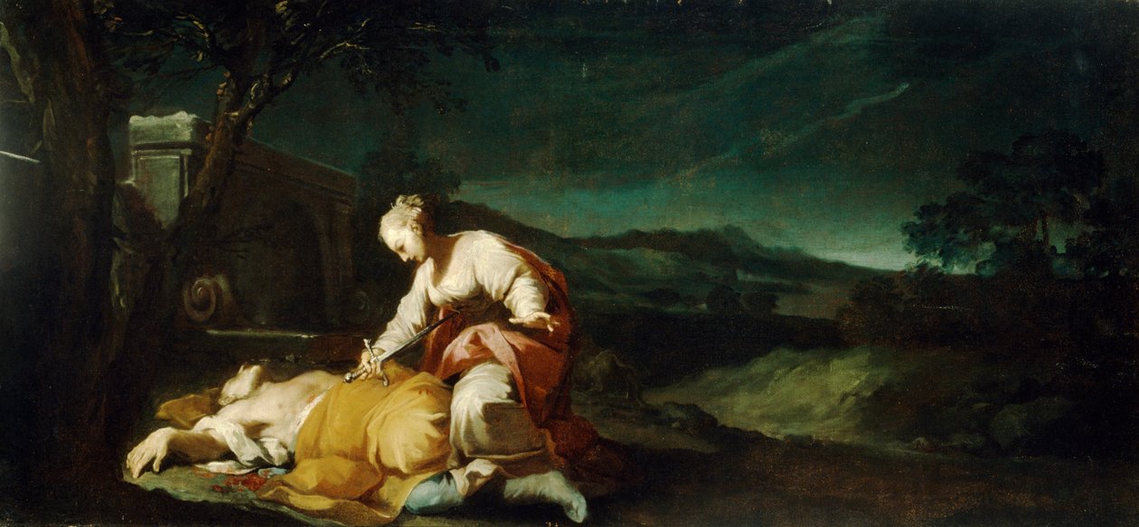 Pyramus and Thisbe by Antonio Gionima: Buy fine art print