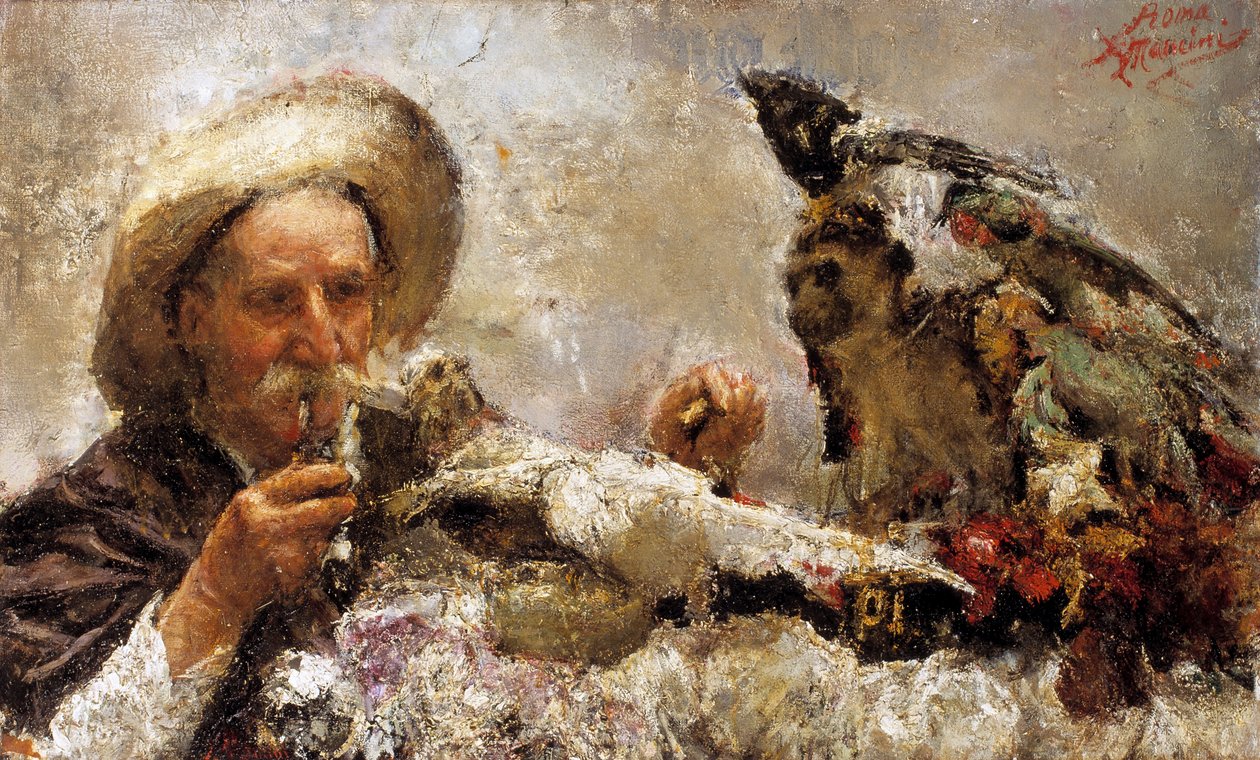 The Fortune Teller by Antonio Mancini