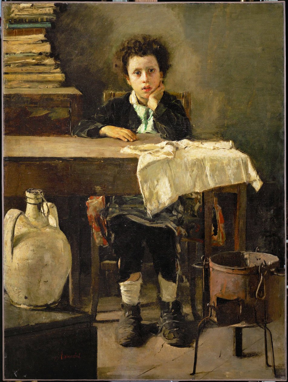 The Young Pupil by Antonio Mancini