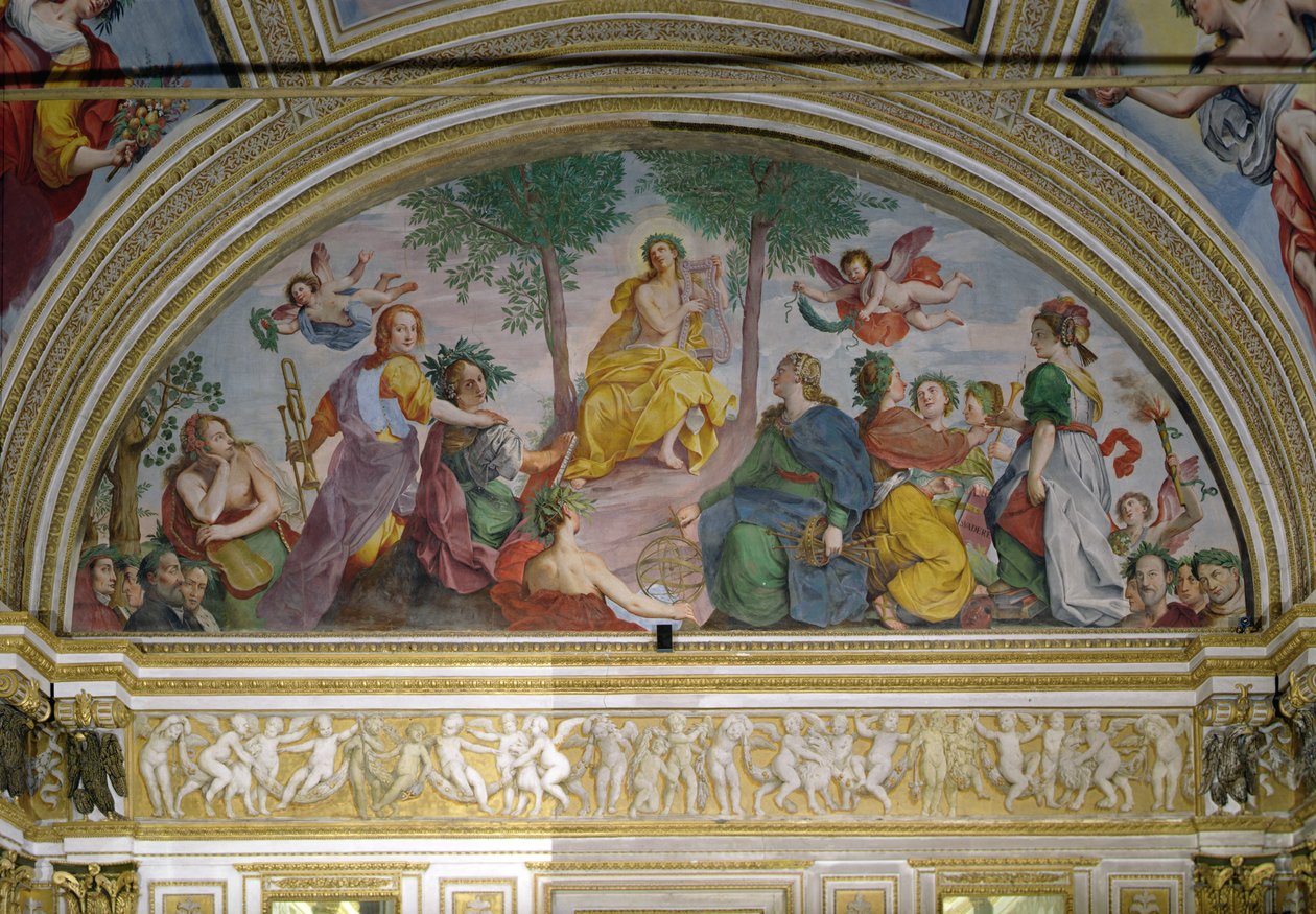 The Hall of Mirrors, Apollo and the Muses by Antonio Maria Viani