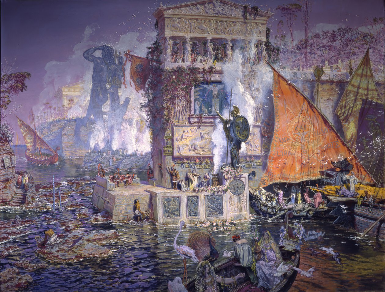 The Colossus of Rhodes by Antonio Munoz Degrain