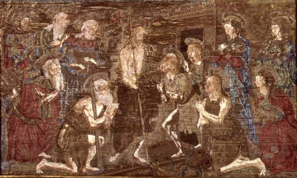 The Descent of Christ into Limbo and the Release of St. John the Baptist, Tapestry Depicting Scenes from the Life of the Saint by Antonio Pollaiuolo