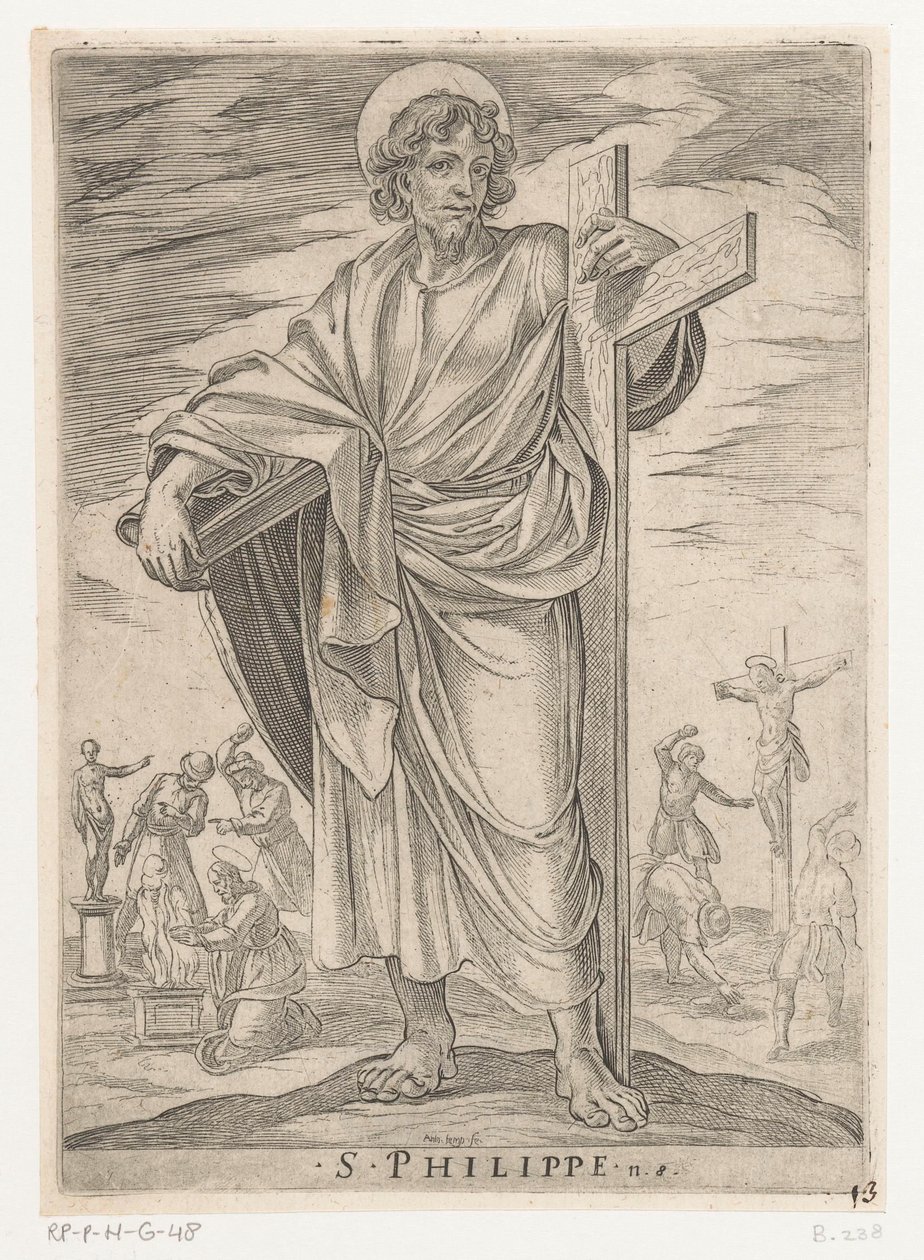 Saint Philip by Antonio Tempesta