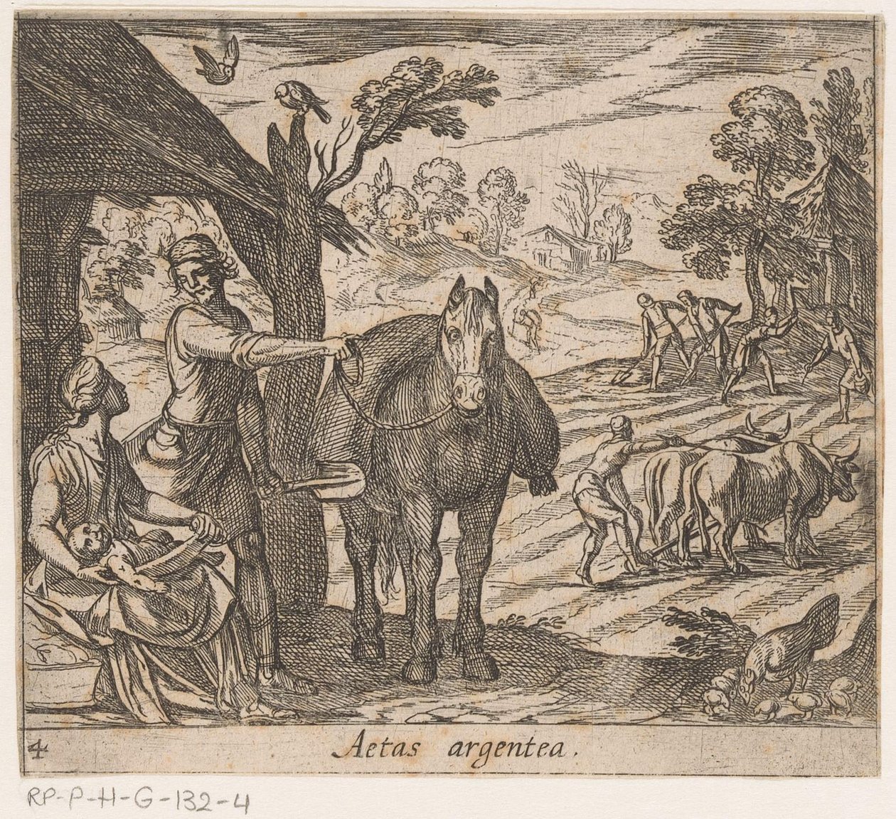 The Silver Age (Metamorphoses by Ovid) by Antonio Tempesta