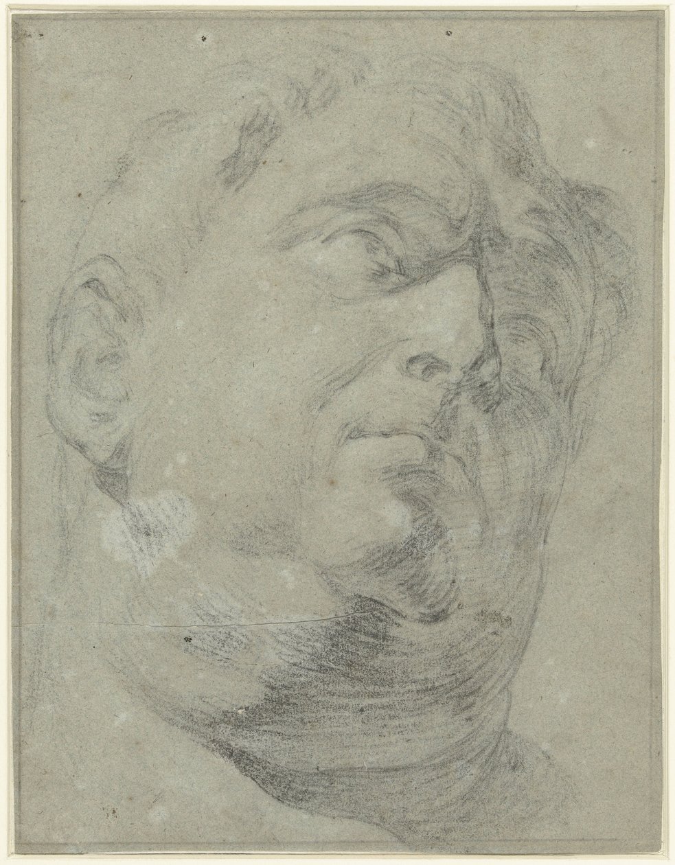 Ancient Roman Marble Bust of Presumed Vitellius by Antonio da Cremona