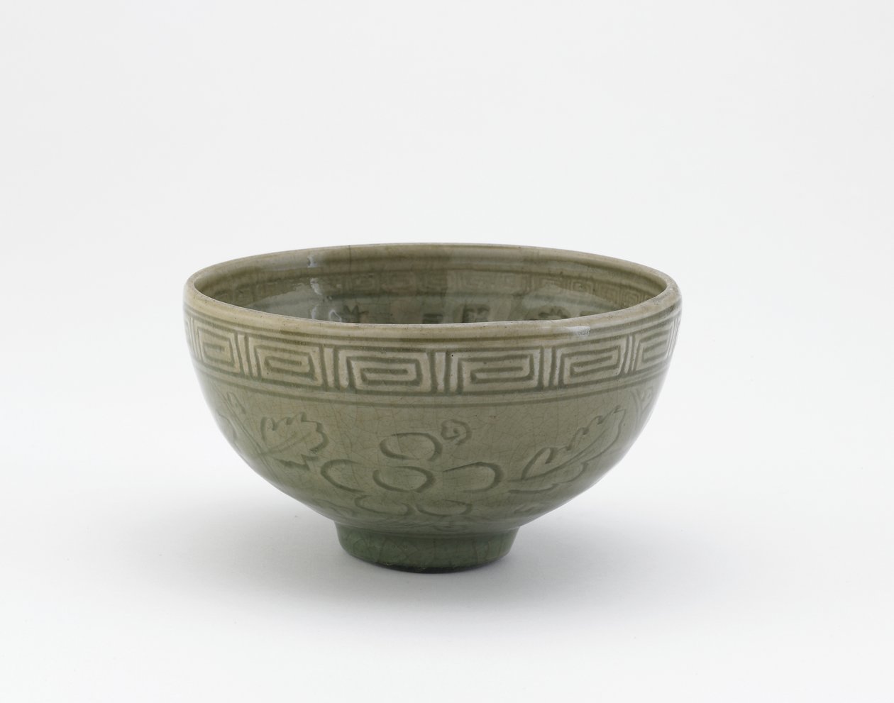 Serving Bowl in Style of Longquan Ware by Aoki (attr. to) Mokubei