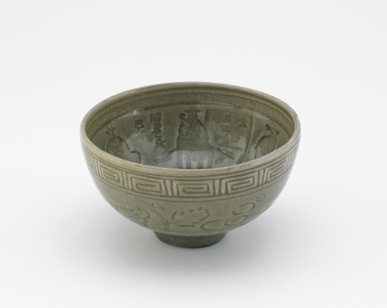 Serving Bowl in Style of Longquan Ware by Aoki (attr. to) Mokubei