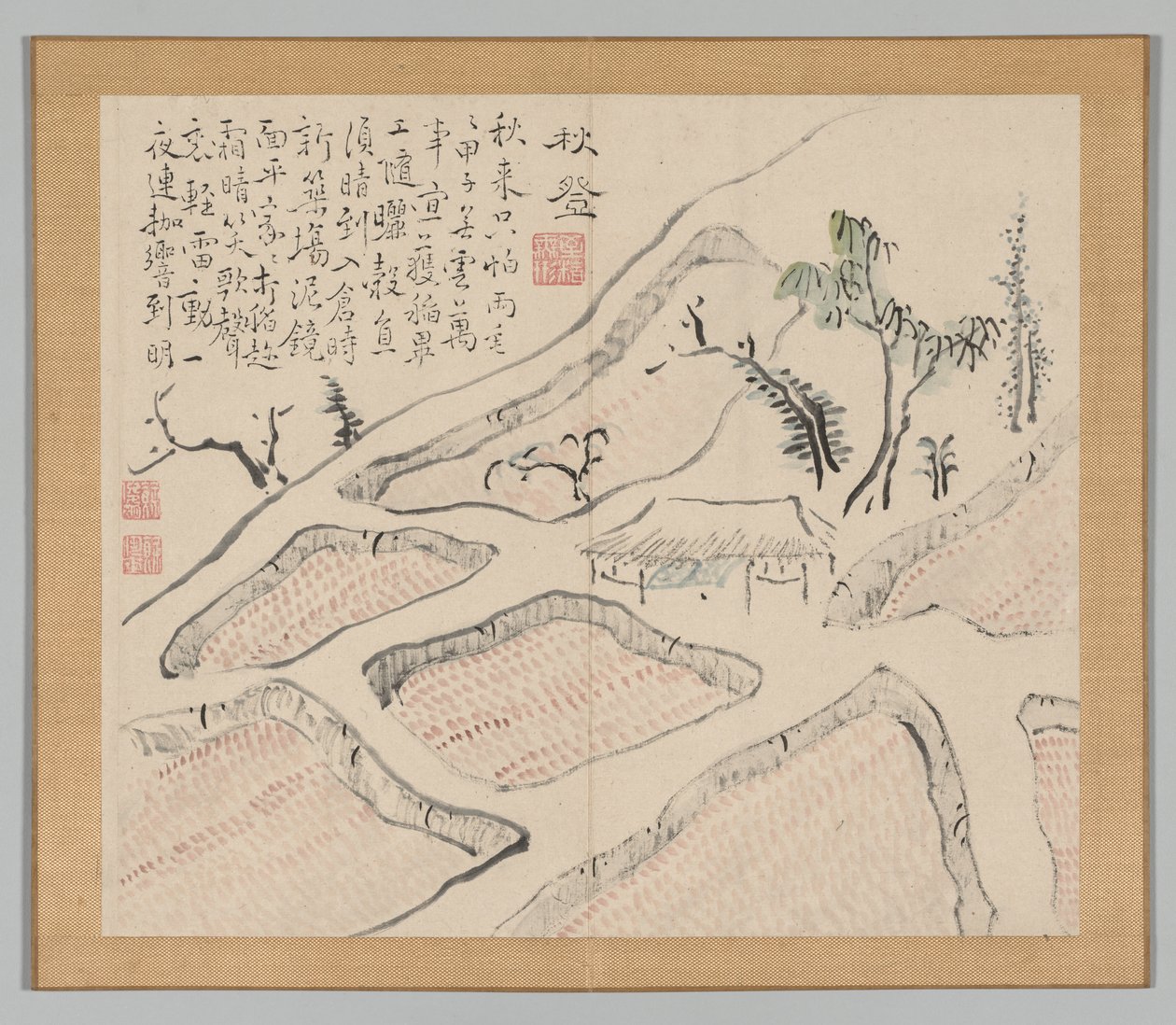 Reverberations of Taiga, Volume 2 (leaf 35) by Aoki Shukuya