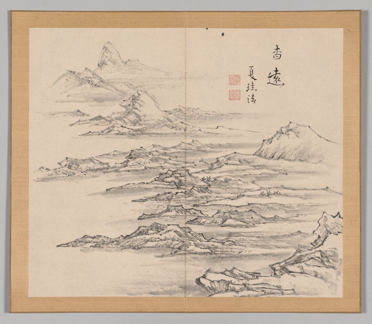 Reverberations of Taiga, Volume 2 (leaf 5) by Aoki Shukuya